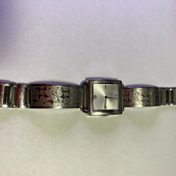 Coach Ladies Cuff Bracelet Watch - Picture 6 of 7